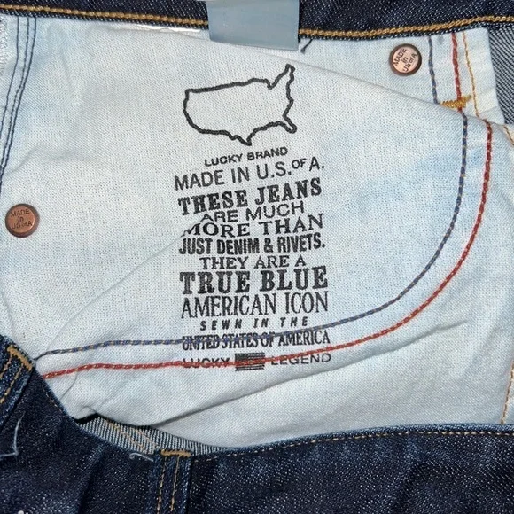 Lucky Brand White Oak Lolita Low Rise Boot Cut Jean Sz.10 - Picture 14 of 15